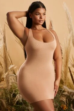 Keyhole Back Mini Dress In Mocha 17 Keyhole Back Mini Dress In Mocha -Women Clothes Shop 4226 6 turn back time mocha bust flattering cross back basics mini dress