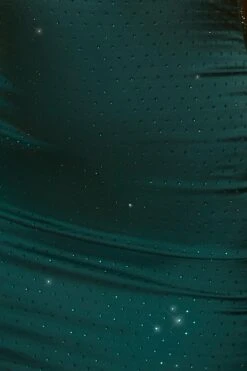 Cut Out Mini Dress In Green -Women Clothes Shop 4735 11 glorious green embellished cross strap mini bodycon dress