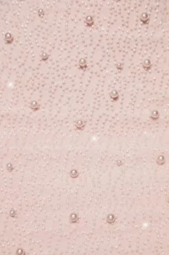 Embellished Cowl Neck Mini Dress In Blush -Women Clothes Shop 5322 10 Seychelles Blush Embellished Cowl mini Dresscopy