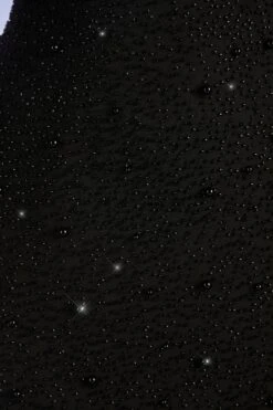 Embellished Bandeau Maxi Dress In Black -Women Clothes Shop 6126 9 Belgravia Black Pearl Embellished Bandeau Split Maxi Dress