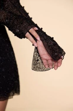 Embellished Asymmetric Corset Mini Dress In Black -Women Clothes Shop 6129 8 Soho Black Asymmetric Cowl Neck Mini Dress