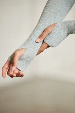 Long Sleeve Square Neck Mini Dress In Mint -Women Clothes Shop 6302 2 Green Wide Straight Neck Mini Dress With Sleeves