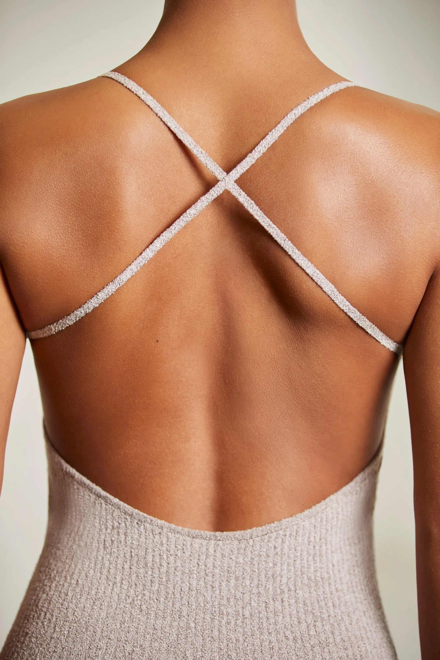 Low Back Maxi Dress In Mocha 6 Low Back Maxi Dress In Mocha - Image 4